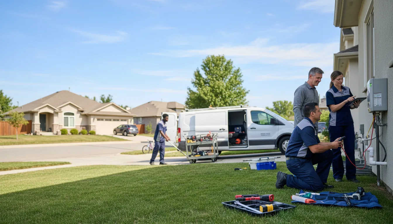 Tankless water heater service in Wabash, AR